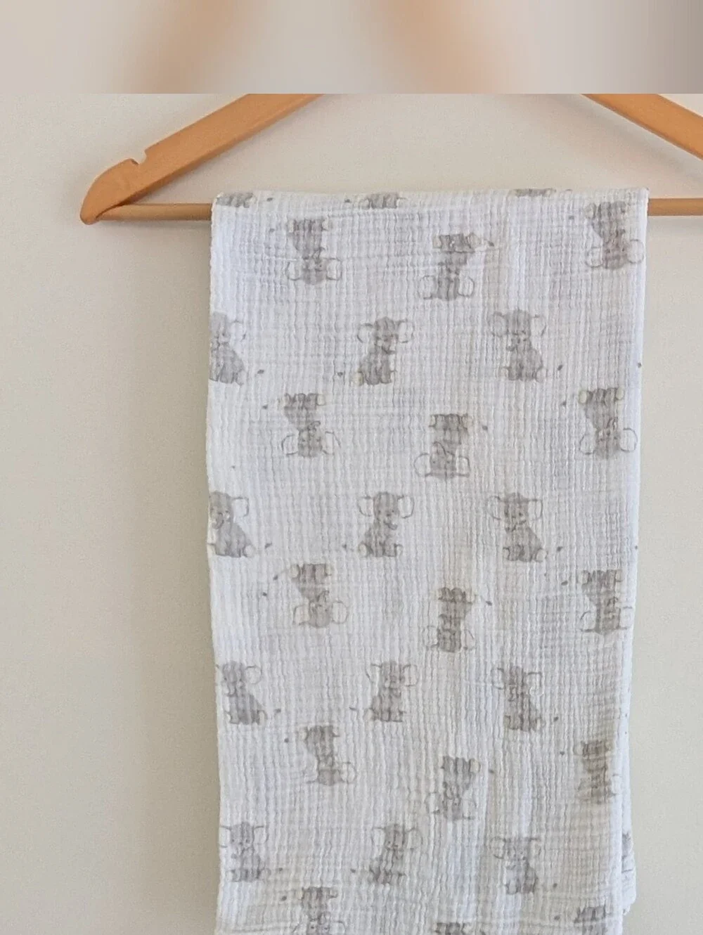 Aden + Anais Elephant Muslin Swaddle